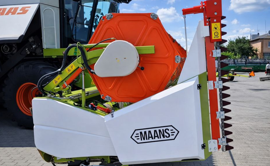 Ріпаковий стіл MAANS-R 10500 (10,5 м) для комбайна, ріжучі елементи