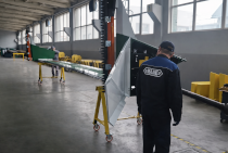 Ріпаковий стіл MAANS-R 6500 під час випробування